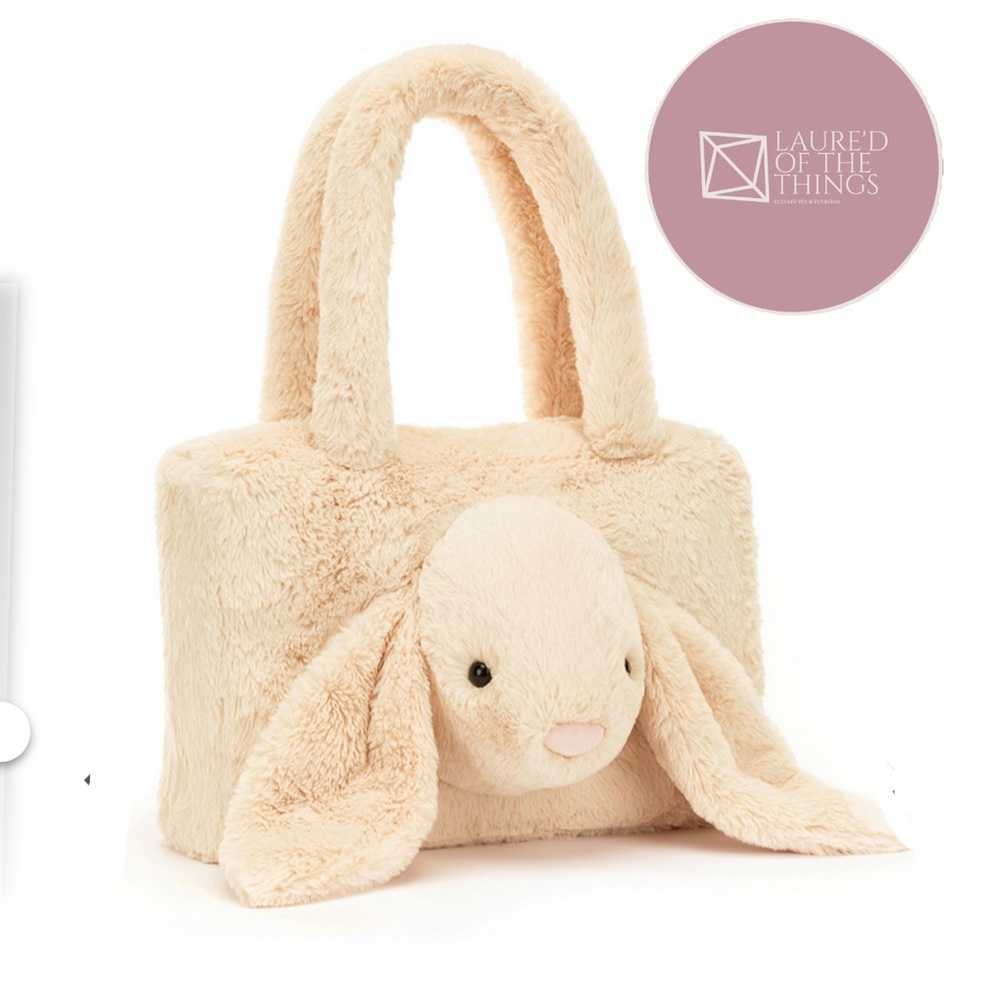 NET JellyCat Smudge Rabbit Tote Bag